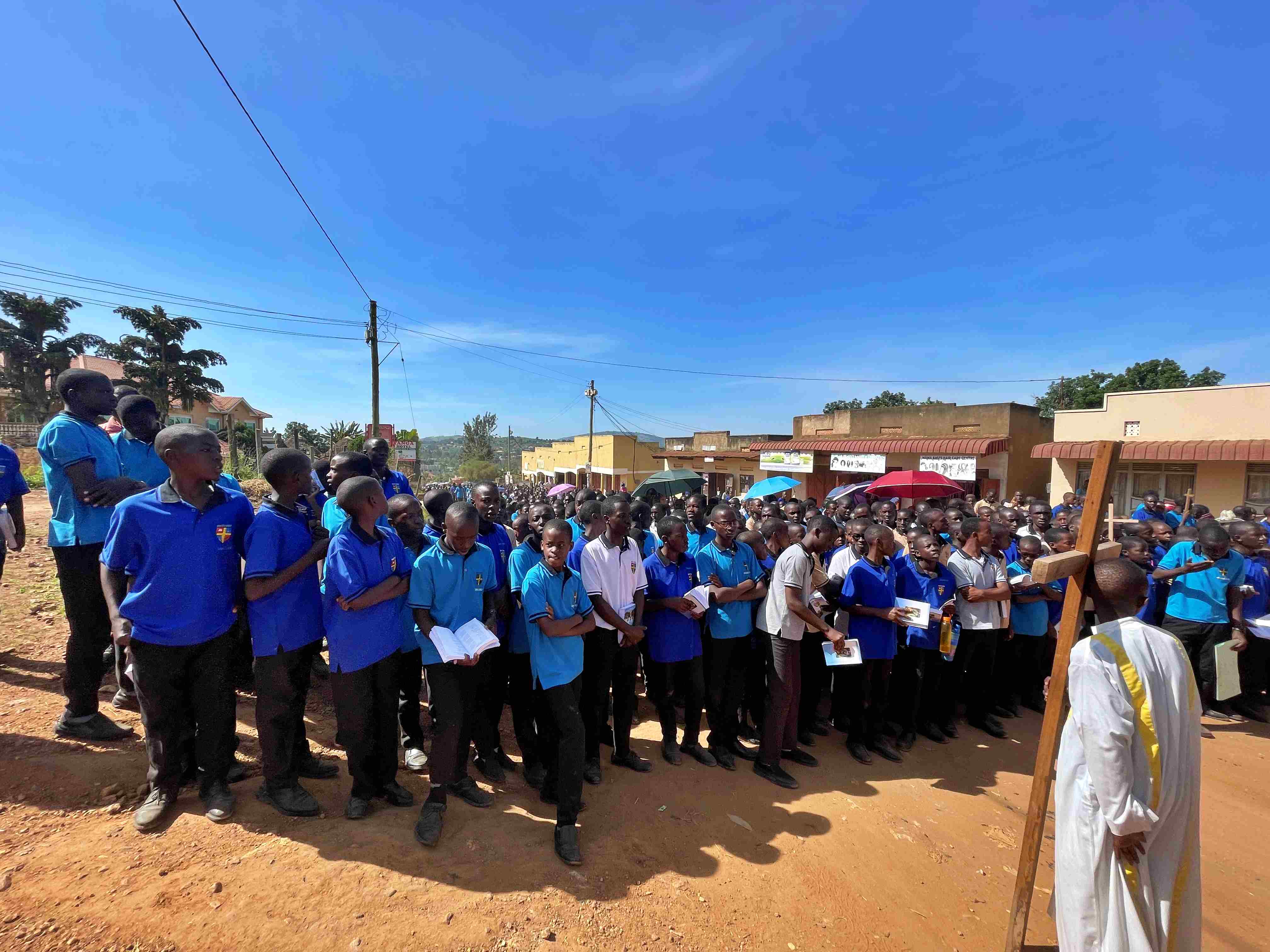 WAY OF THE CROSS HELD WITH GREAT DEVOTION